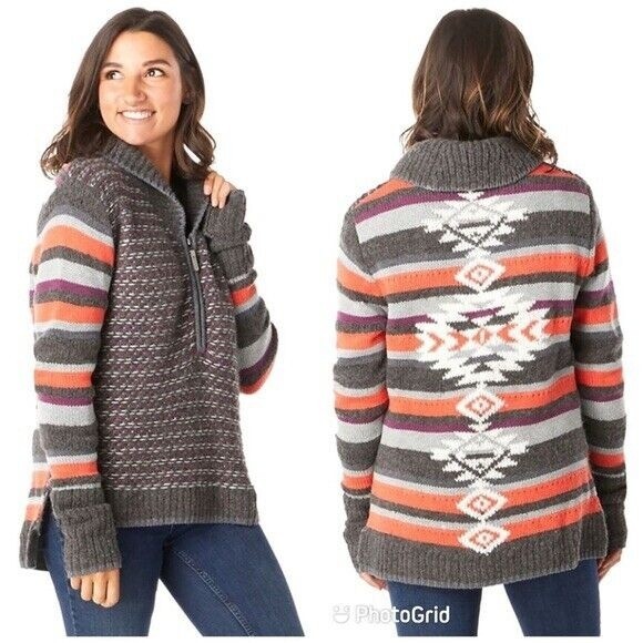 Smartwool Multicolor Patterned Sweater - Picture 1 of 10